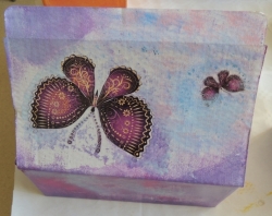 pudełko motyl